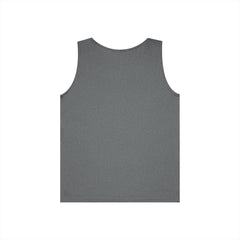 Optimist Floral Tank Top — "optimist" Retro Flower Graphic