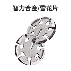 Luban Lock Puzzle Toy - High IQ Metal Unlocking Game
