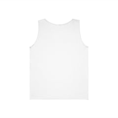 Optimist Floral Tank Top — "optimist" Retro Flower Graphic