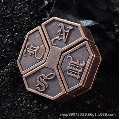 Luban Lock Puzzle Toy - High IQ Metal Unlocking Game