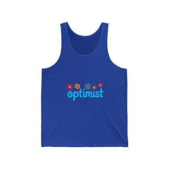 Optimist Floral Tank Top — Positive Vibes Summer Tank