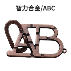 Luban Lock Puzzle Toy - High IQ Metal Unlocking Game