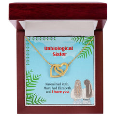 Best Friends - Interlocking Hearts Necklace
