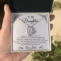 My Baby Girl - Forever Love Necklace