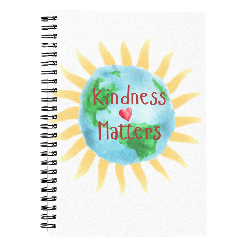 Kindness Matters Spiral Notebook