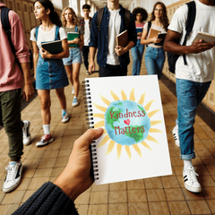 Kindness Matters Spiral Notebook
